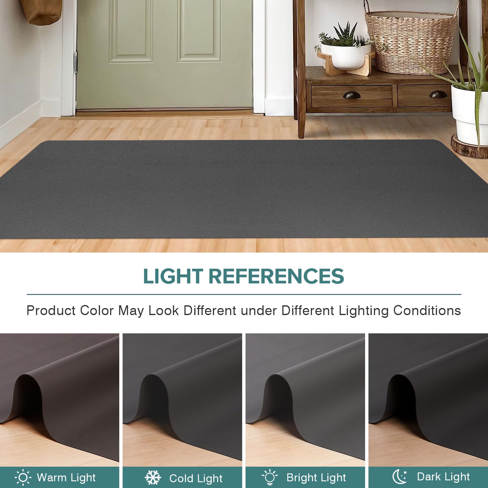 Amazon.com: Dark Gray Plastic Table Protector Cover Pad, 1.5mm